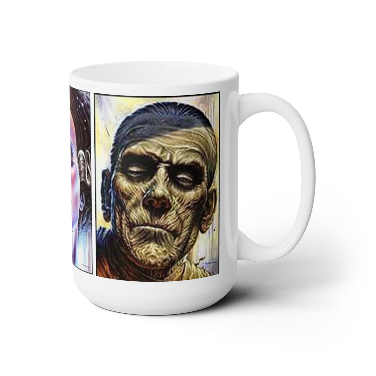 Mummy Bride Creature  white Mug 15oz