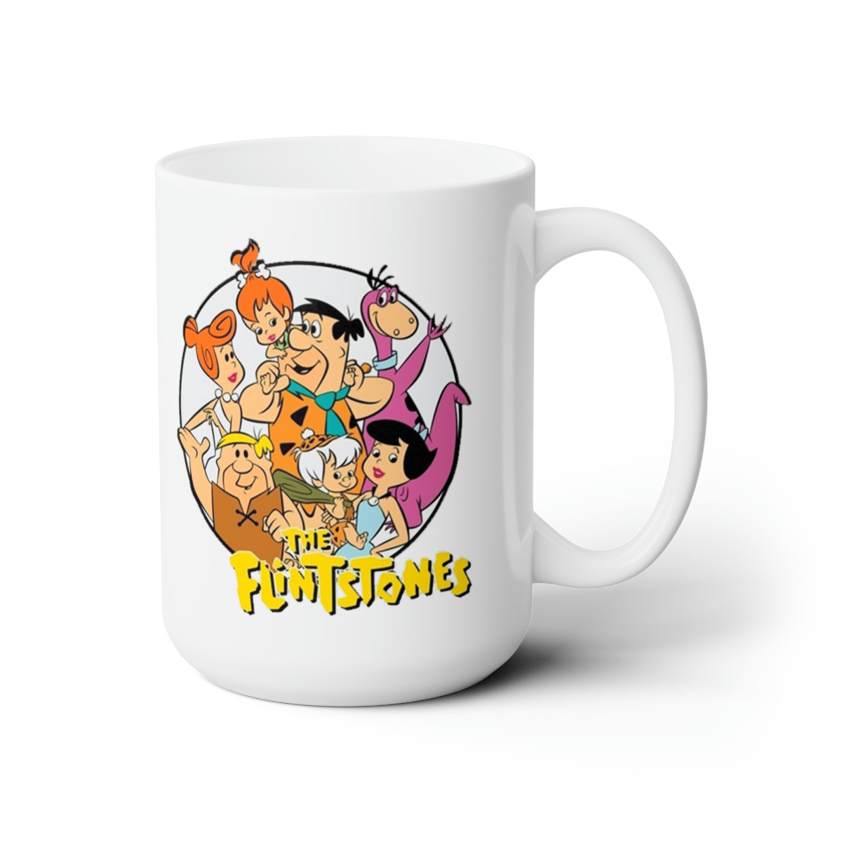 The Flintstones yabadaba Mug 15oz
