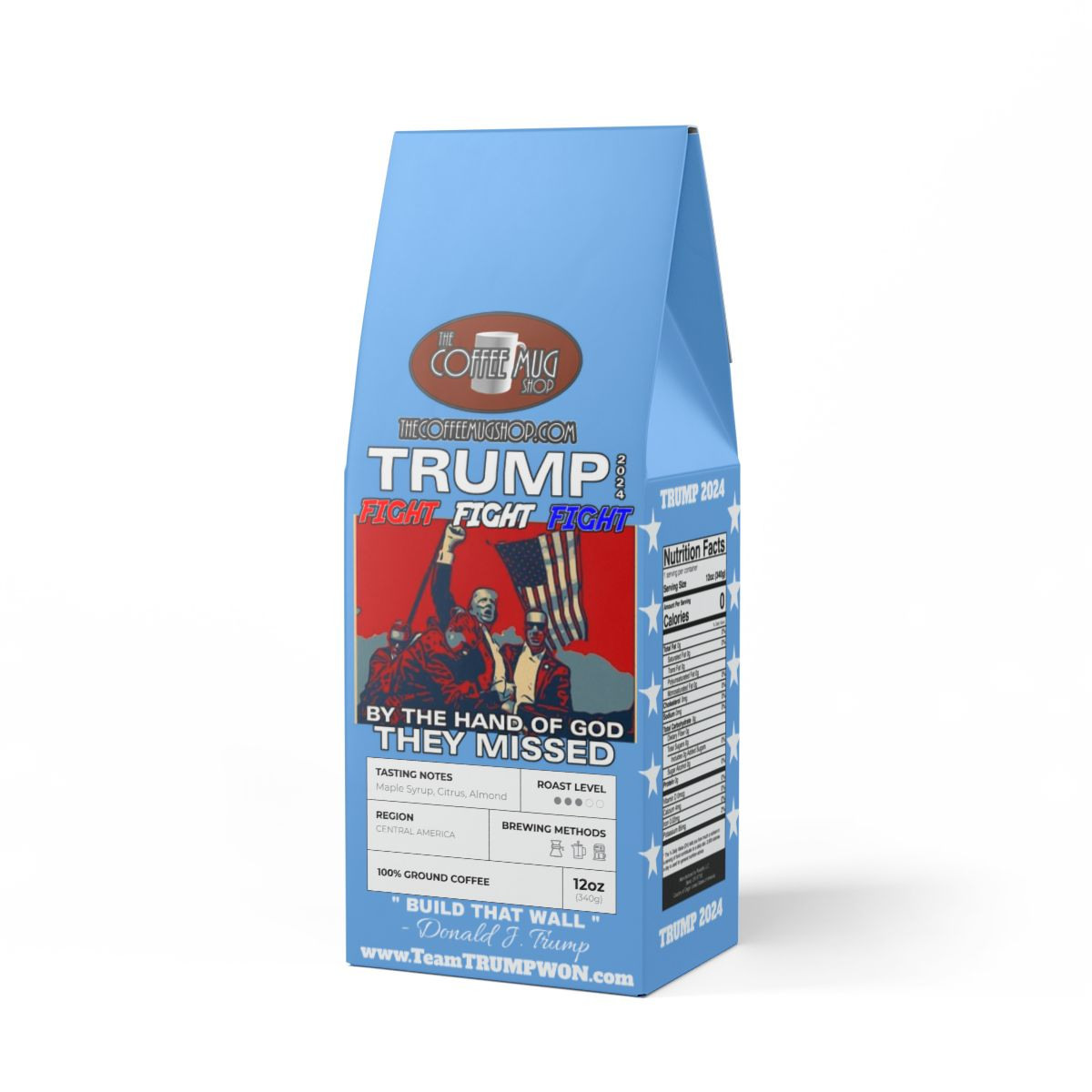 TRUMP 2024 "SHOOTER DOWN" Broken Top Coffee Blend (Medium Roast)