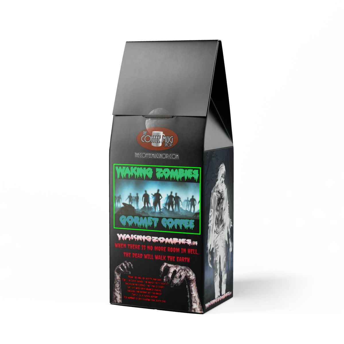 WAKING ZOMBIES Bitterroot Coffee Blend (Dark French Roast)