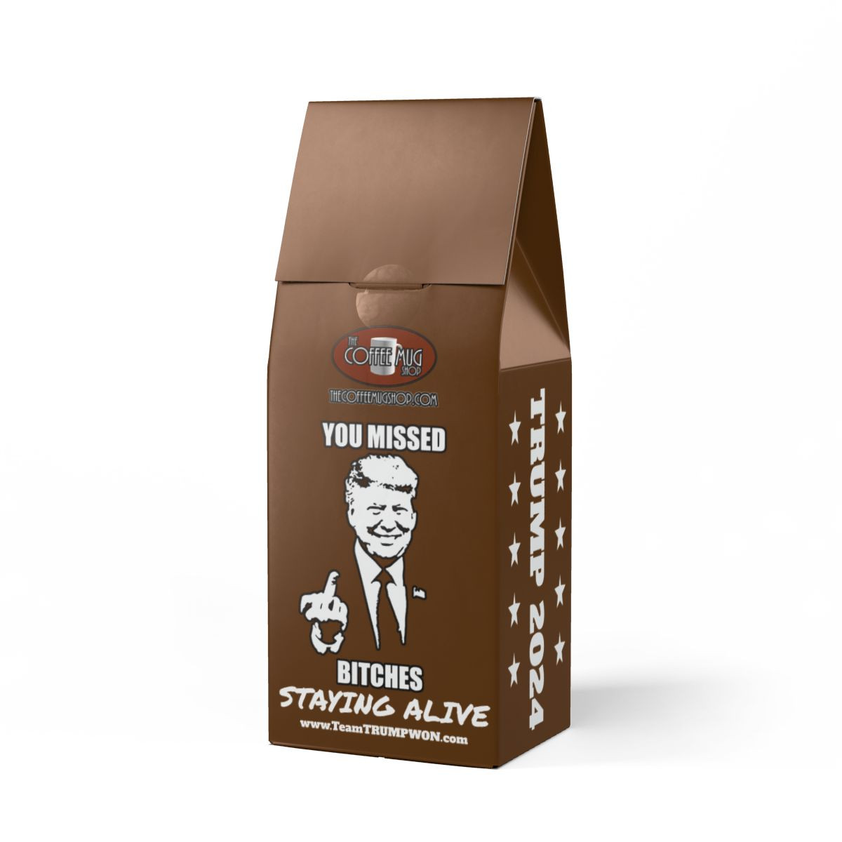 TRUMP 2024 You Missed Bitches Colombia Single Origin Coffee (Light-Medium Roast)