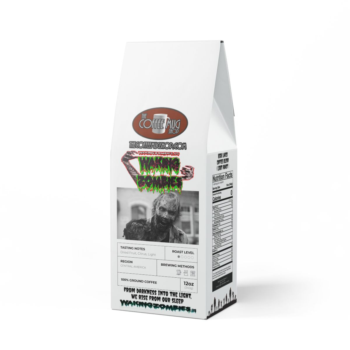 WAKING ZOMBIES  High Lakes Coffee Blend (Light Roast)