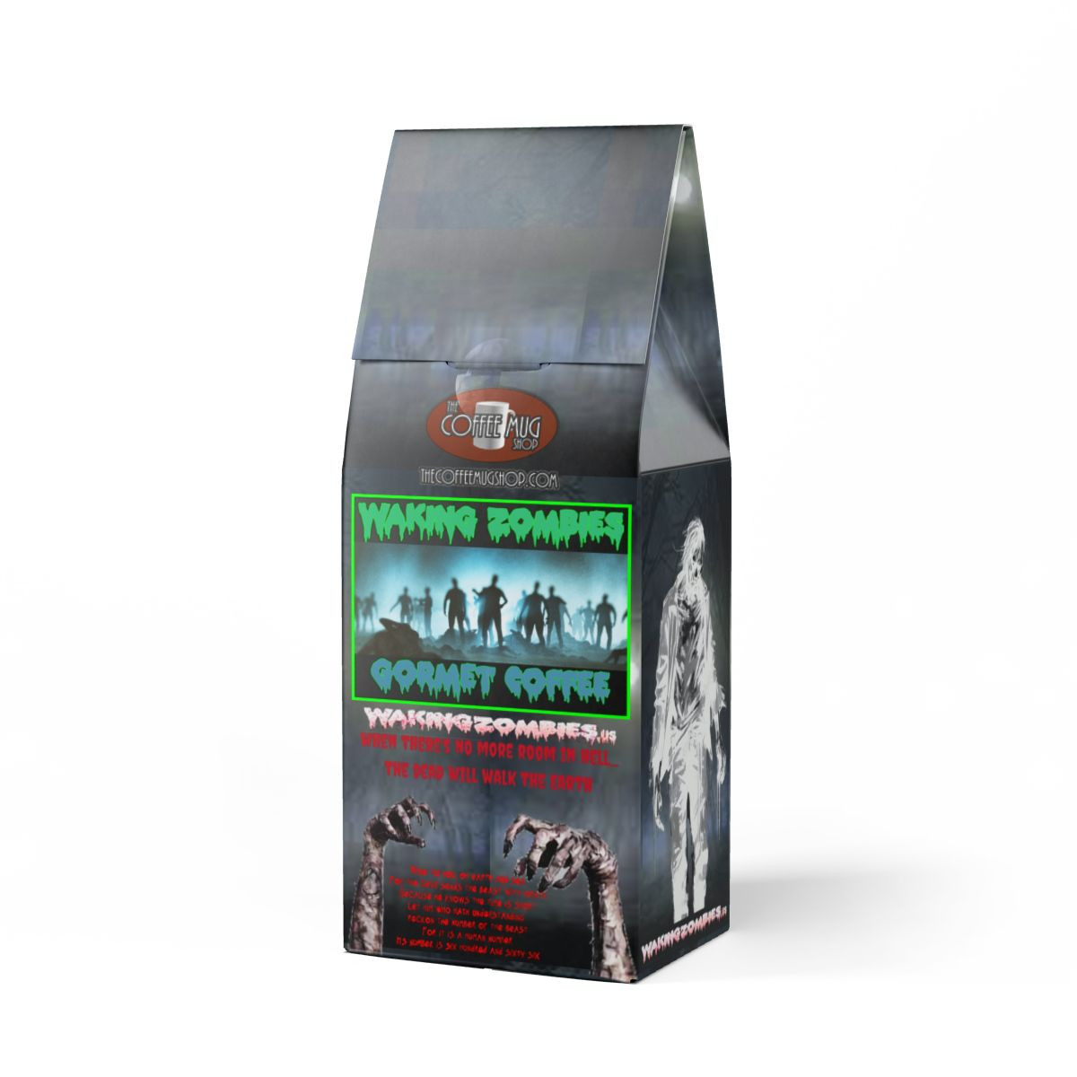 WAKING ZOMBIES Flathead Valley Coffee Blend (Medium-Dark Roast)