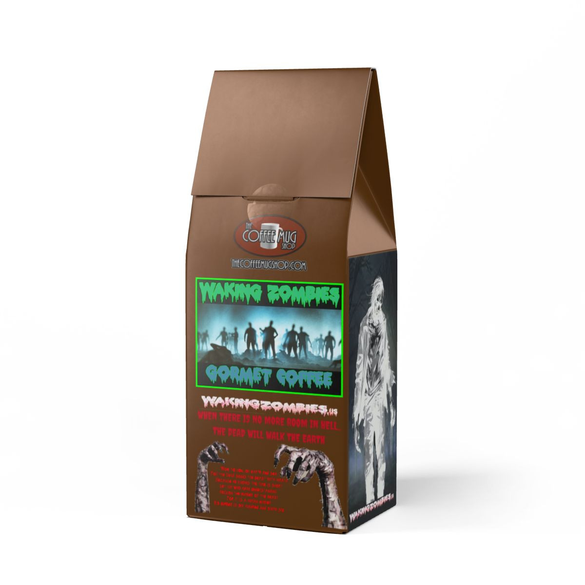 WAKING ZOMBIES Cascades Coffee Blend (Medium-Dark Roast)