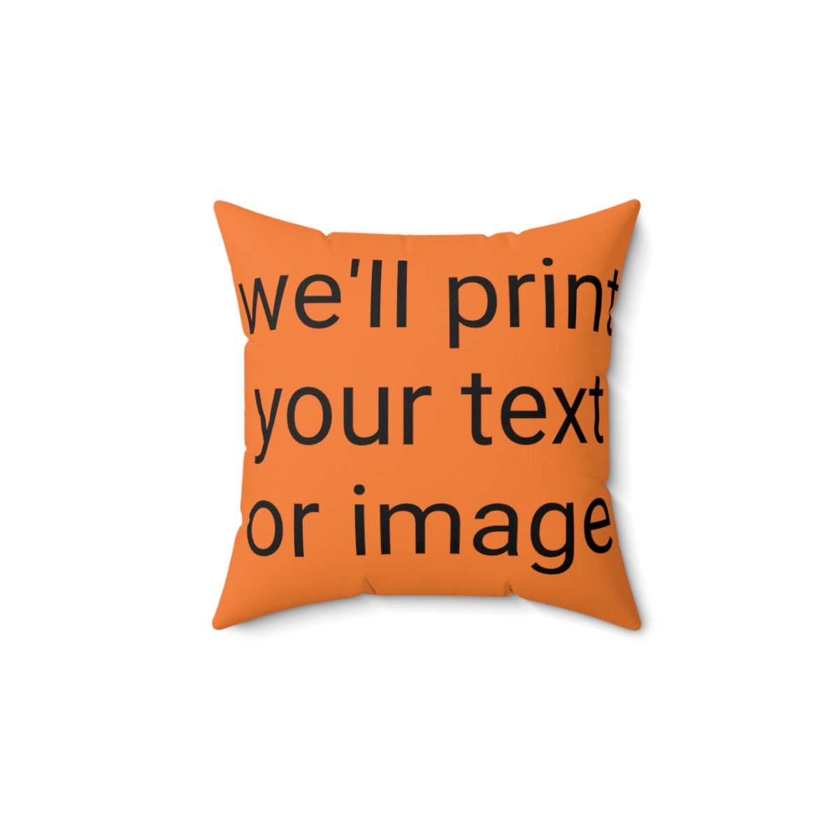 Copy of White Swirl on black number 8 Pillow Spun Polyester Square Pillow