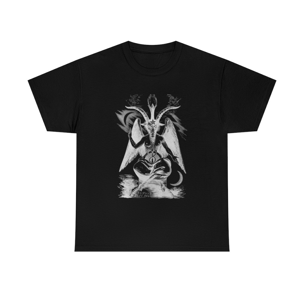 The Baphomet beast   Unisex Heavy Cotton Tee