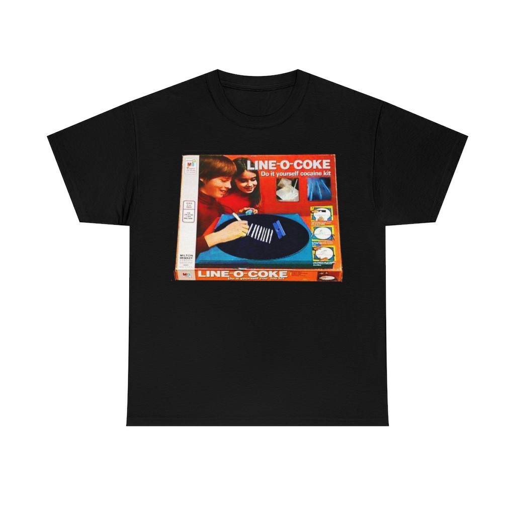 Line-O-Coke do it yourself cocaine kit Short Sleeve Tee