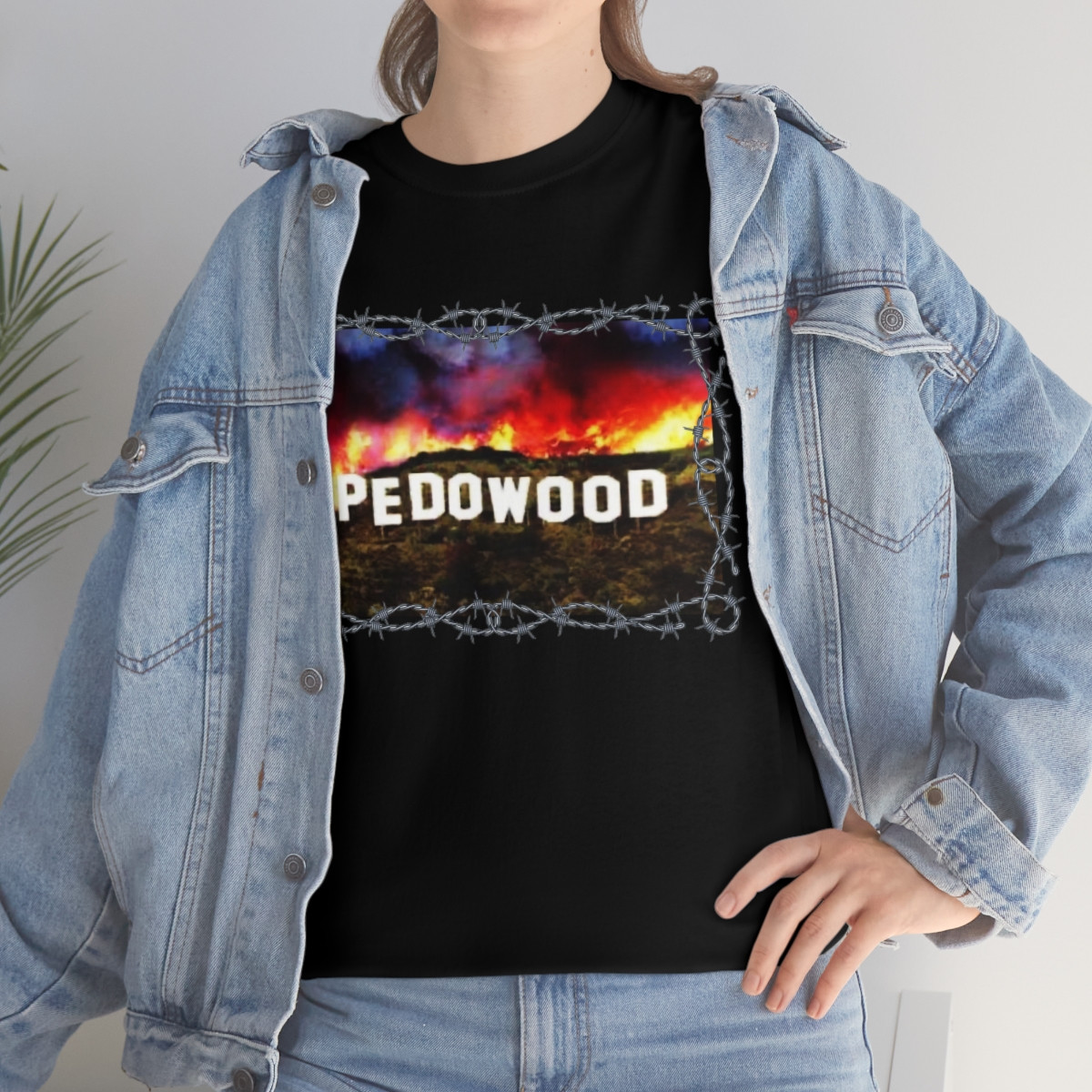 PEDOWOOD Burns Down Short Sleeve Tee