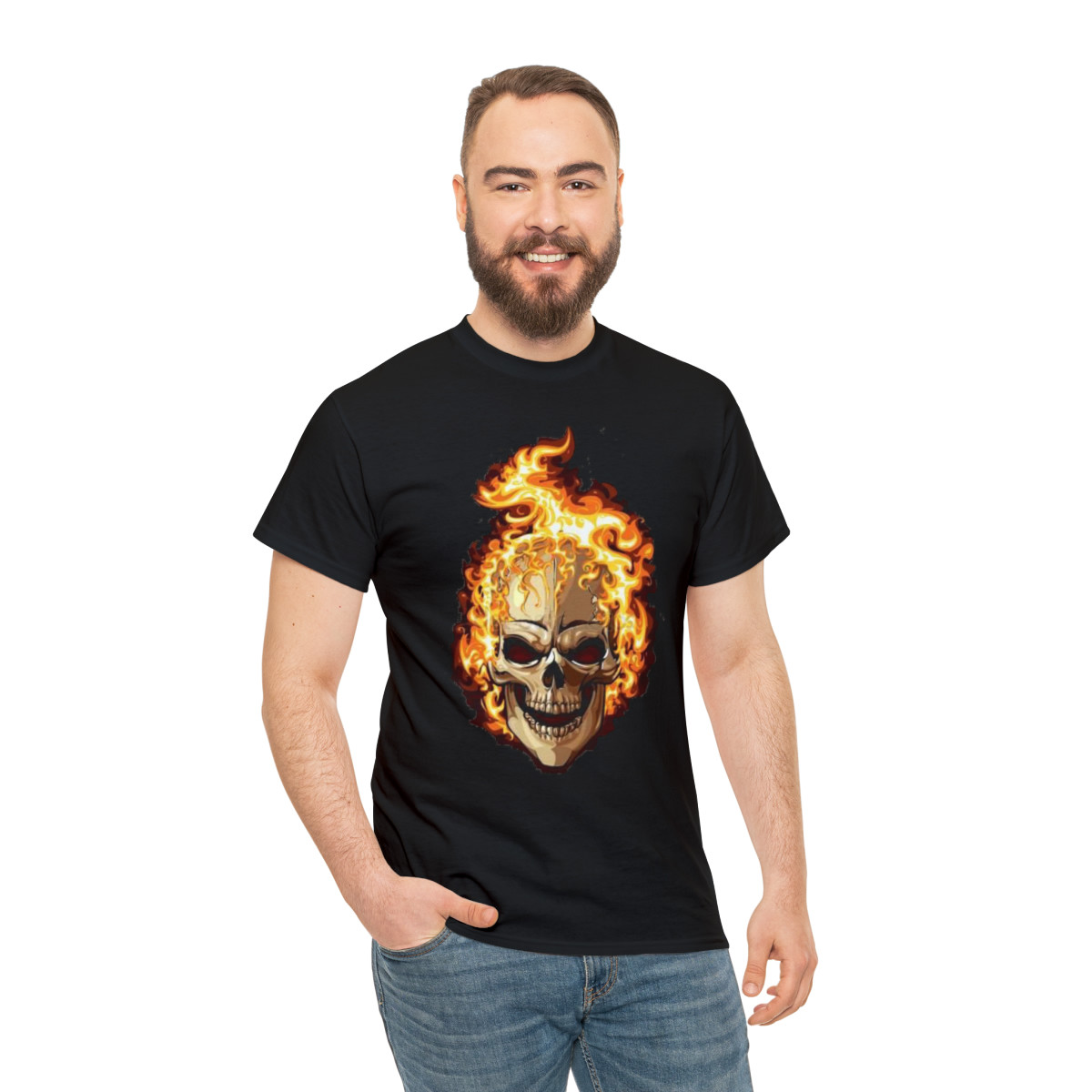 Skull of FIRE Short Sleeve Tee