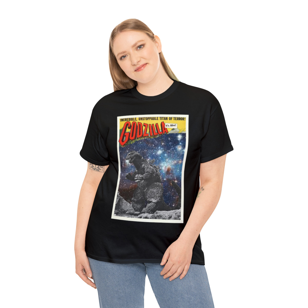 GODZILLA The Original monster of Horror  Unisex Heavy Cotton Tee