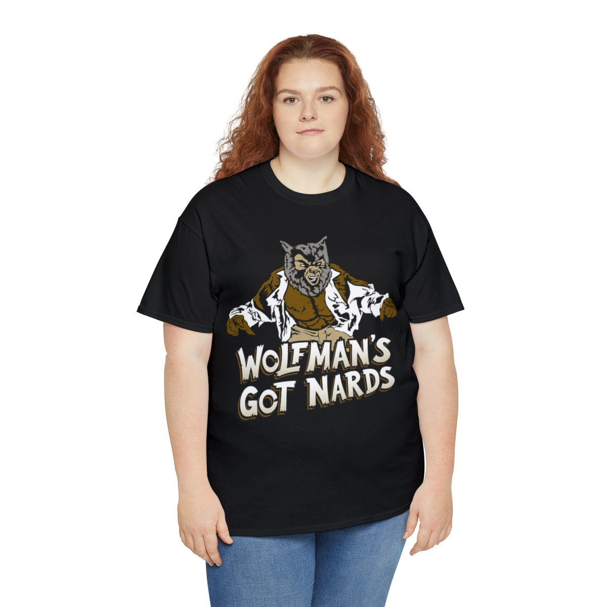 Wolfman's Got Nards from Monster Squad  Unisex Heavy Cotton Tee