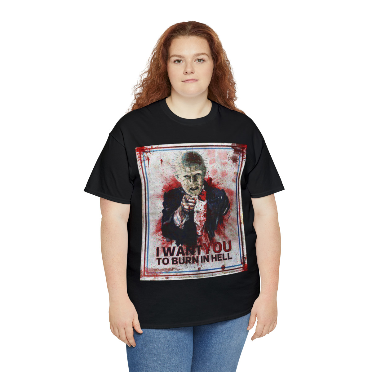 HELLRAISER Pinhead Wants You Unisex Heavy Cotton Tee