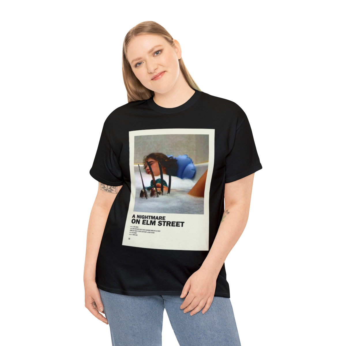 A Nightmare On Elm Street Tub Poster Unisex Heavy Cotton Tee