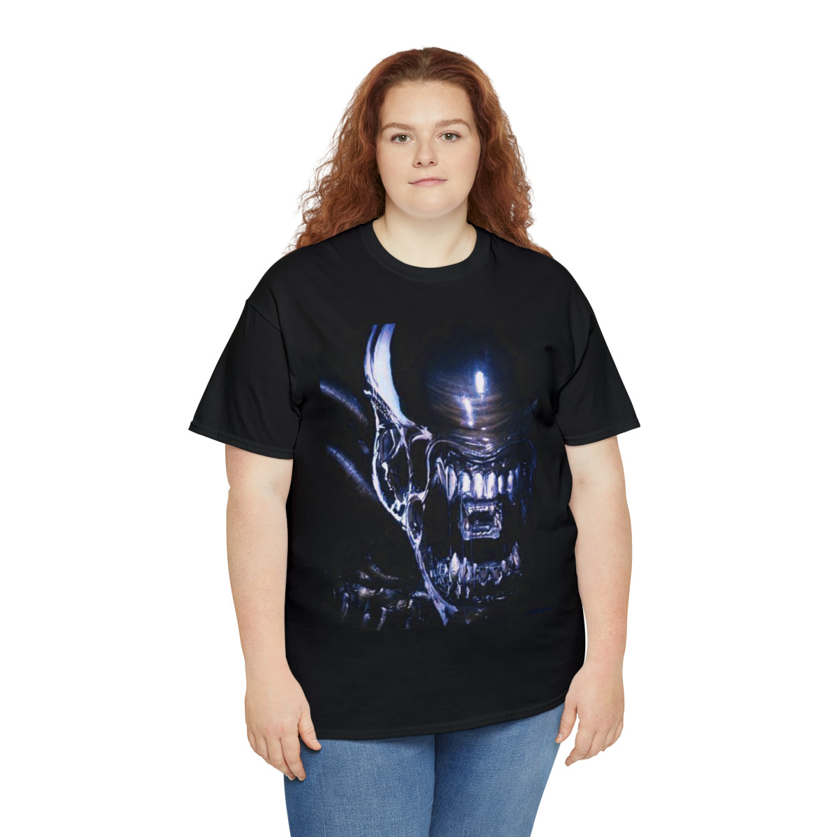 Alien Creature Unisex Heavy Cotton Tee