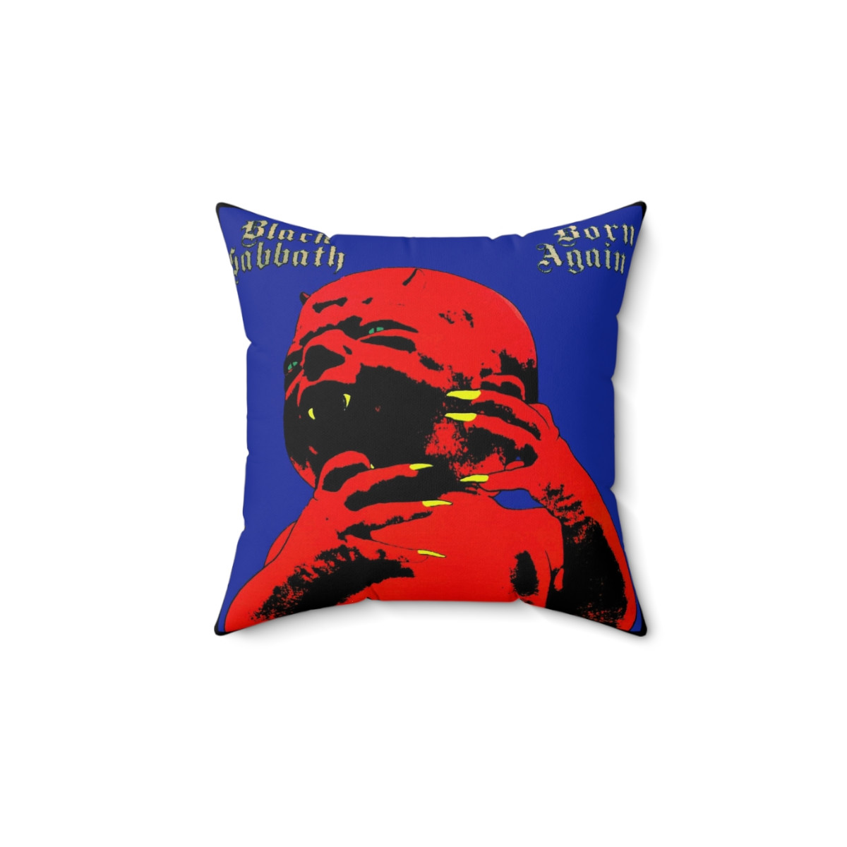 BLACK SABBATH Born Again Spun Polyester Square Pillow