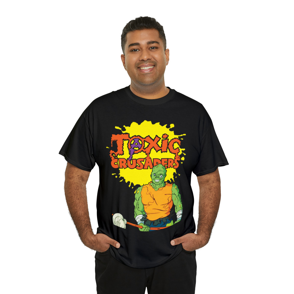 The Toxic Crusaders 80s cartoon Troma Short Sleeve Tee