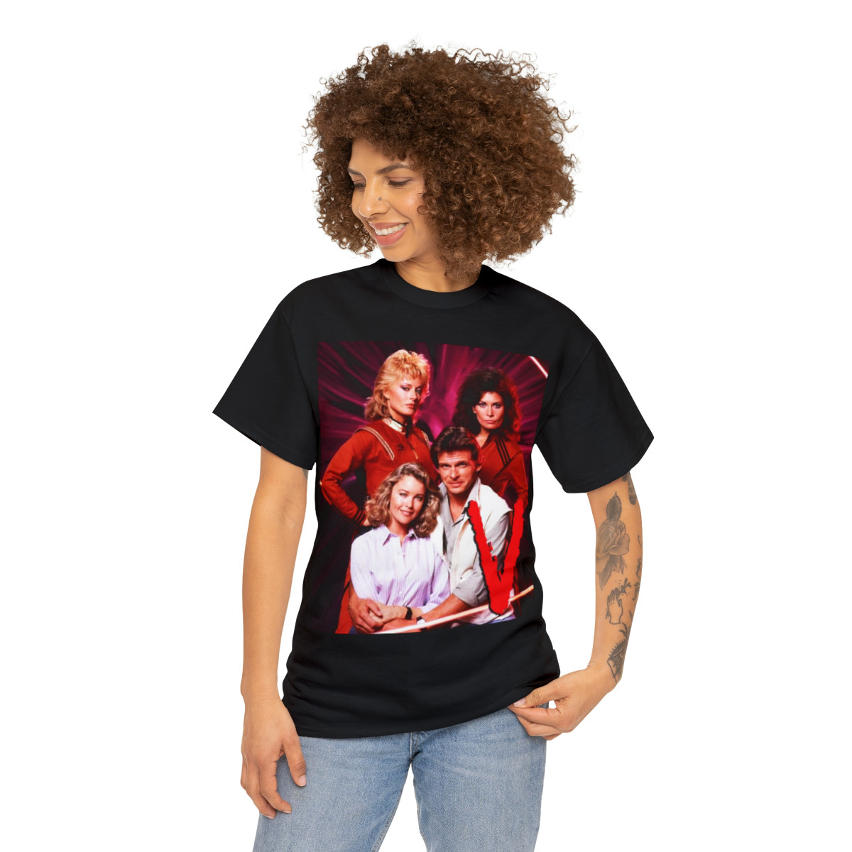 V the Visitors tv movie cast Unisex Short Sleeve Tee