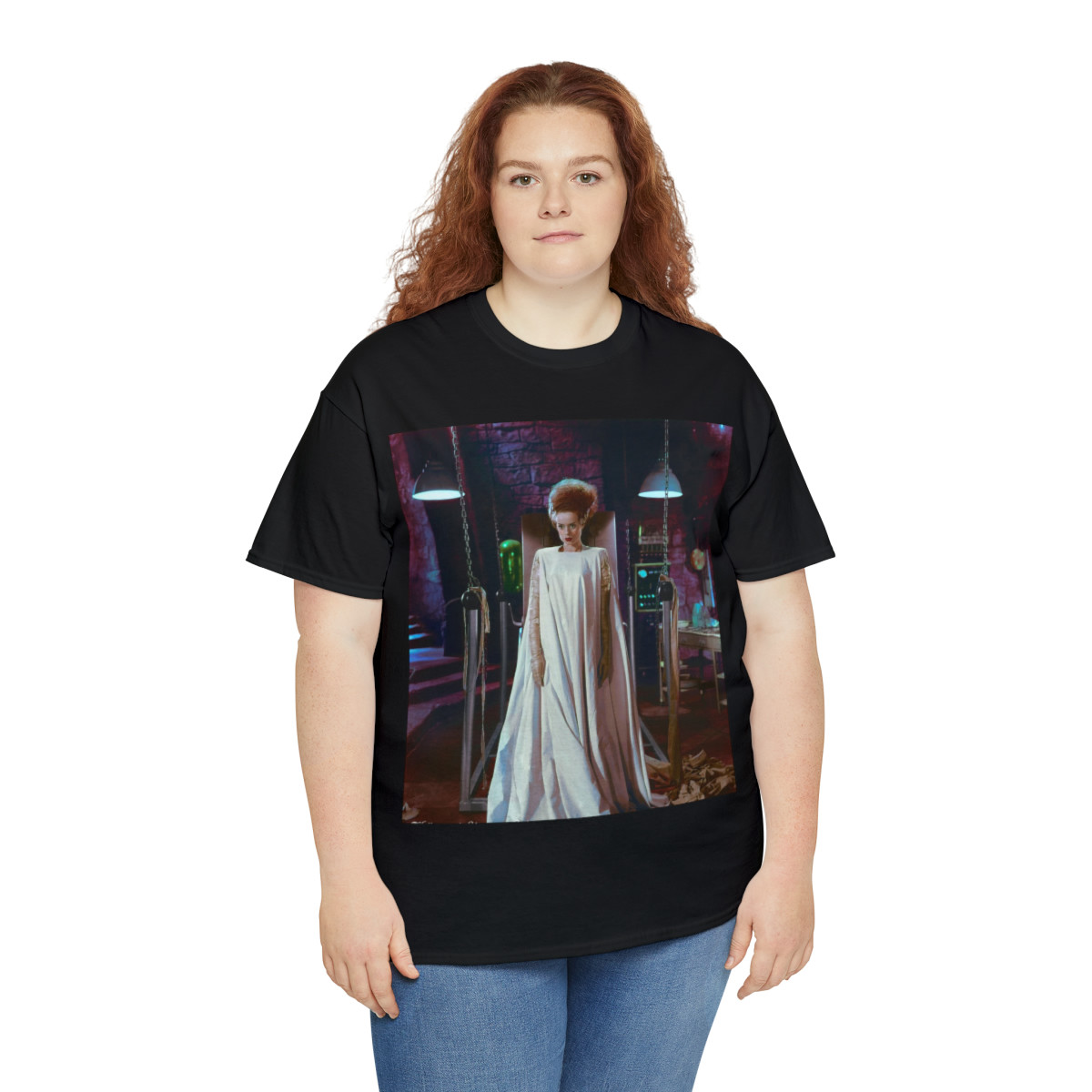 Bride of Frankenstein in color Unisex Short Sleeve Tee