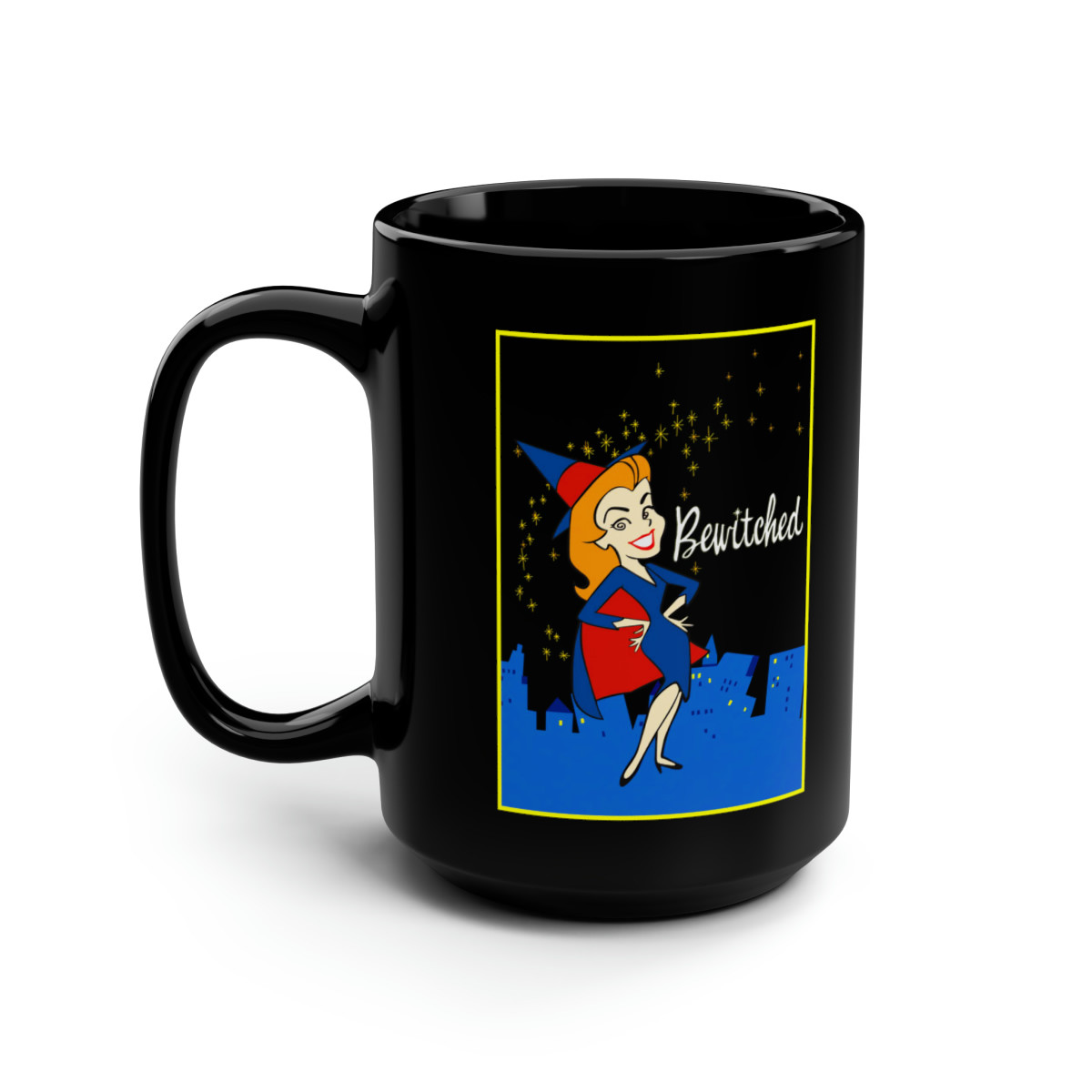 Bewitched  Black Mug 15oz
