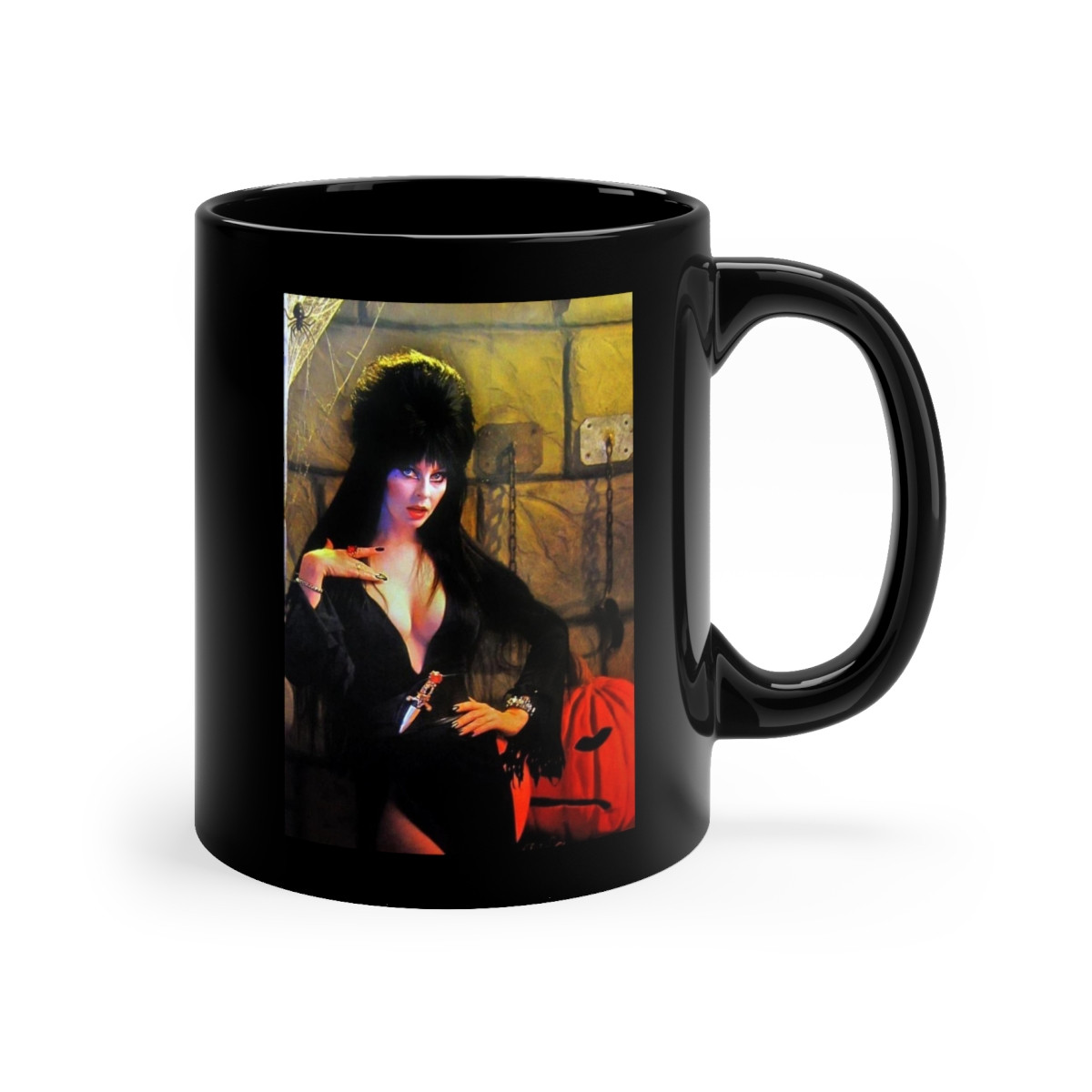 Elvira Black mug 11oz