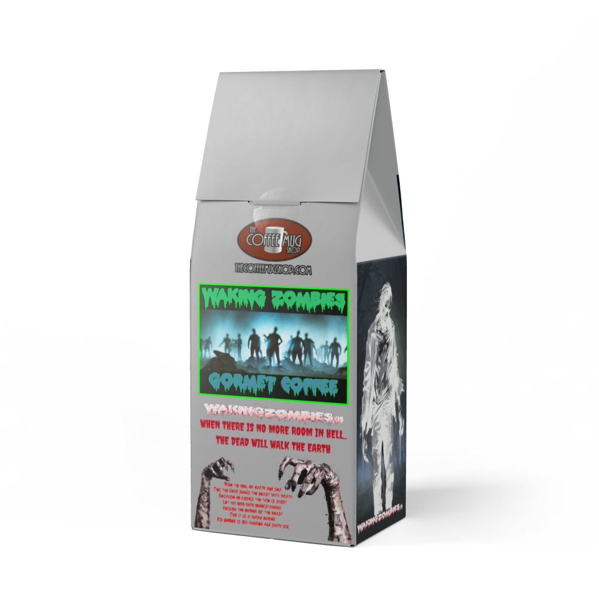 WAKING ZOMBIES Trapper Peak Decaf Coffee Blend (Medium Roast)