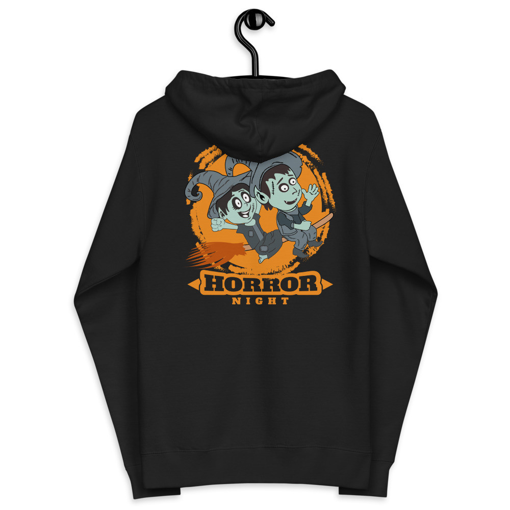 Halloween Unisex fleece zip up hoodie