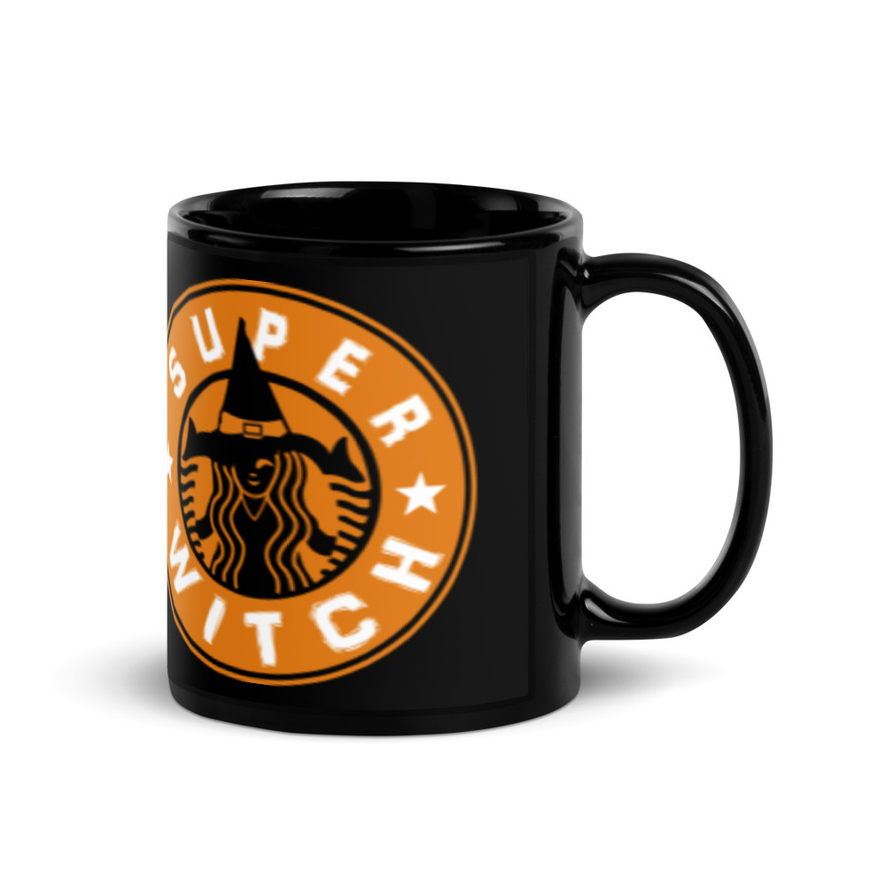 Halloween Black Glossy Mug