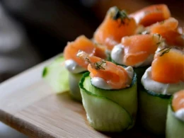 SMOKED SALMON ROLLS RECIPE