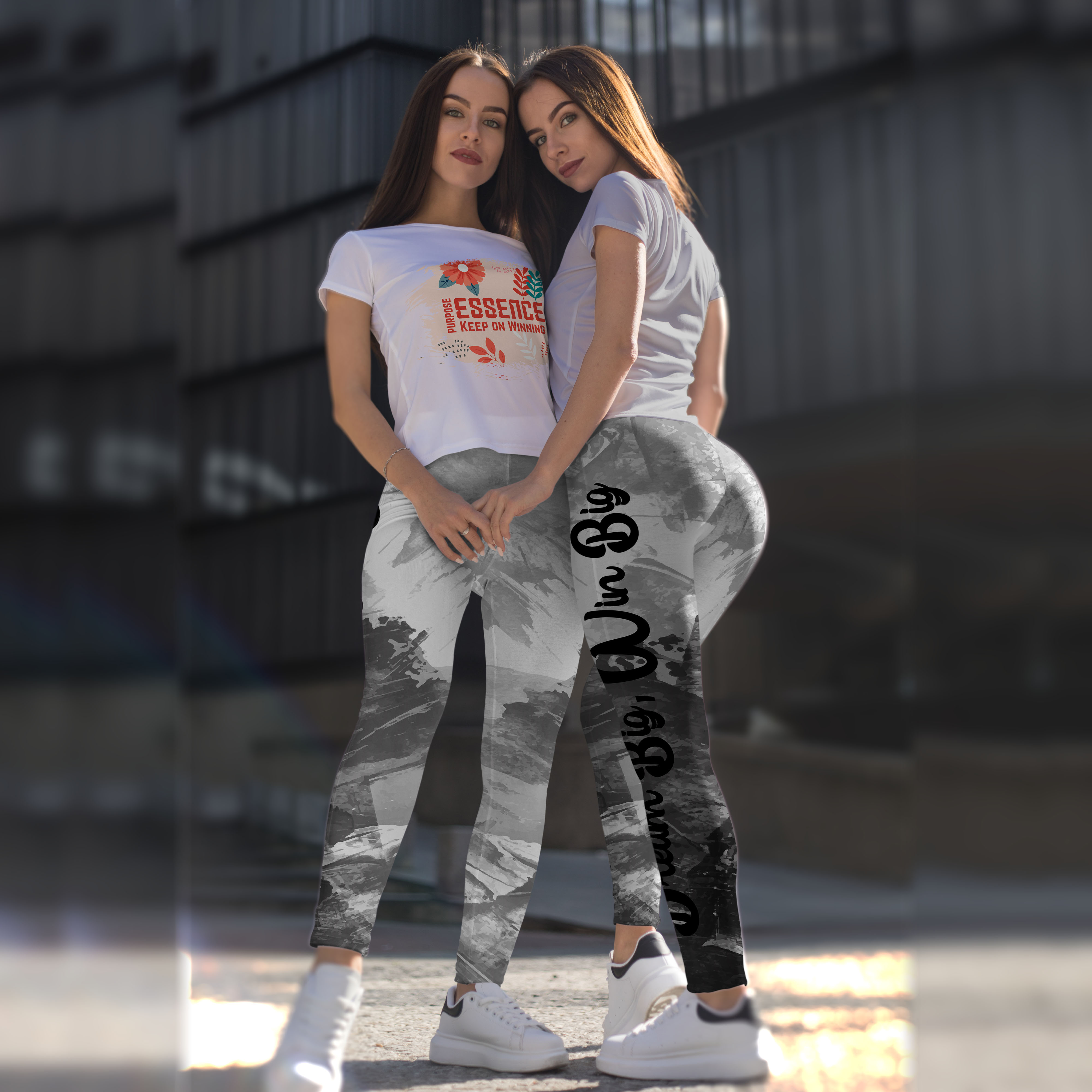 Dream Big, Win Big Leggings