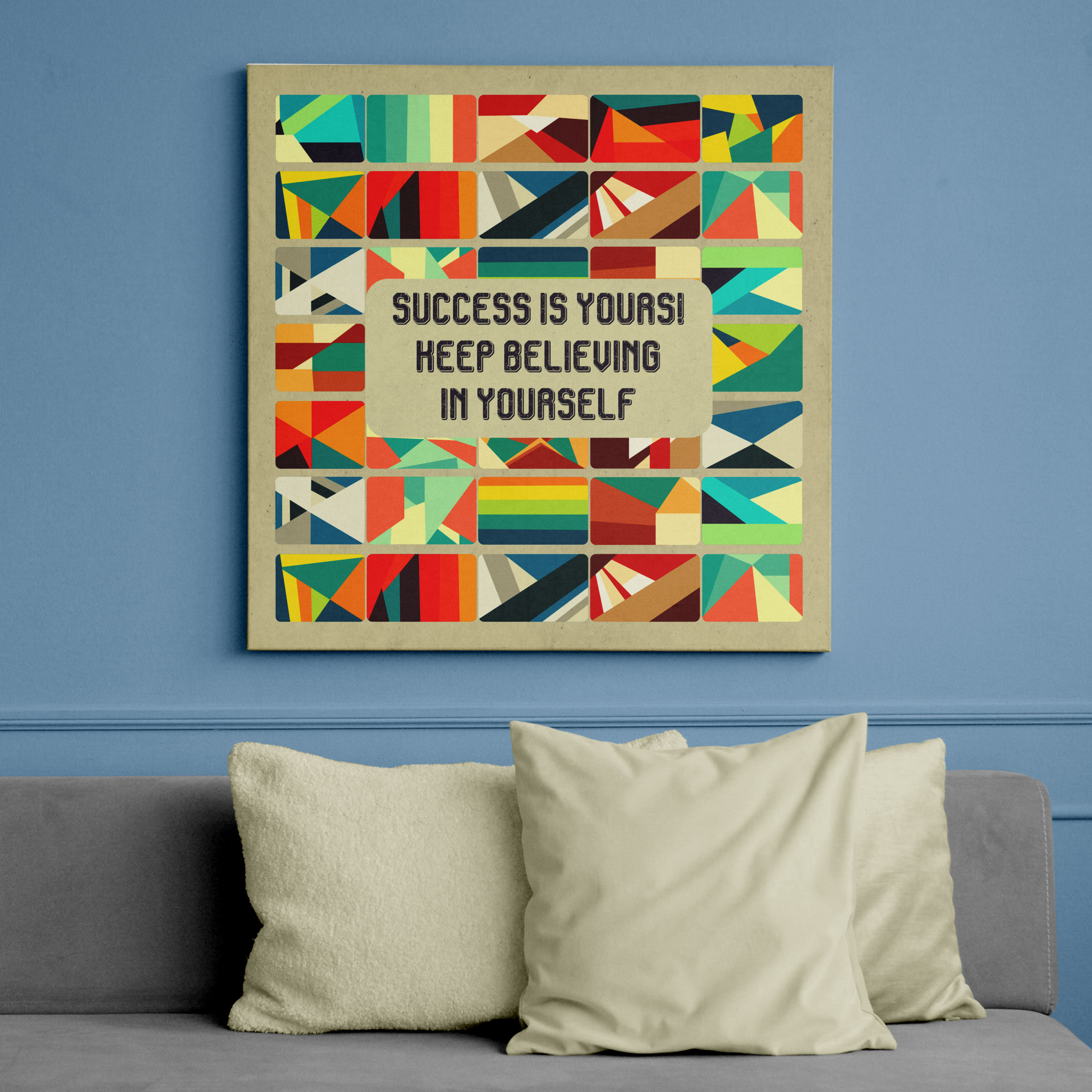 Success Is Yours Canvas