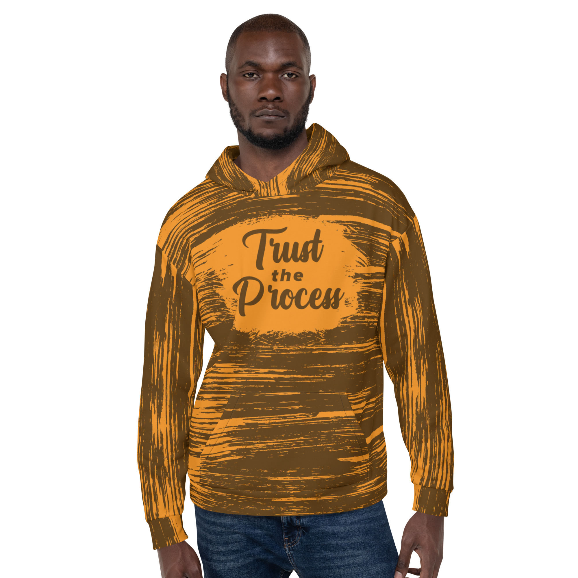 Trust The Process (Brown) Unisex Hoodie