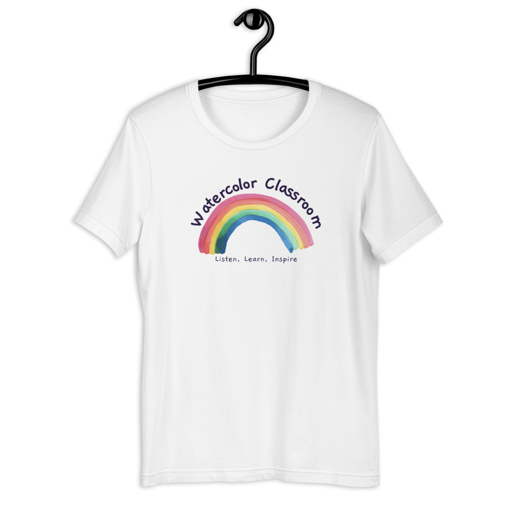 Watercolor Classroom Unisex t-shirt