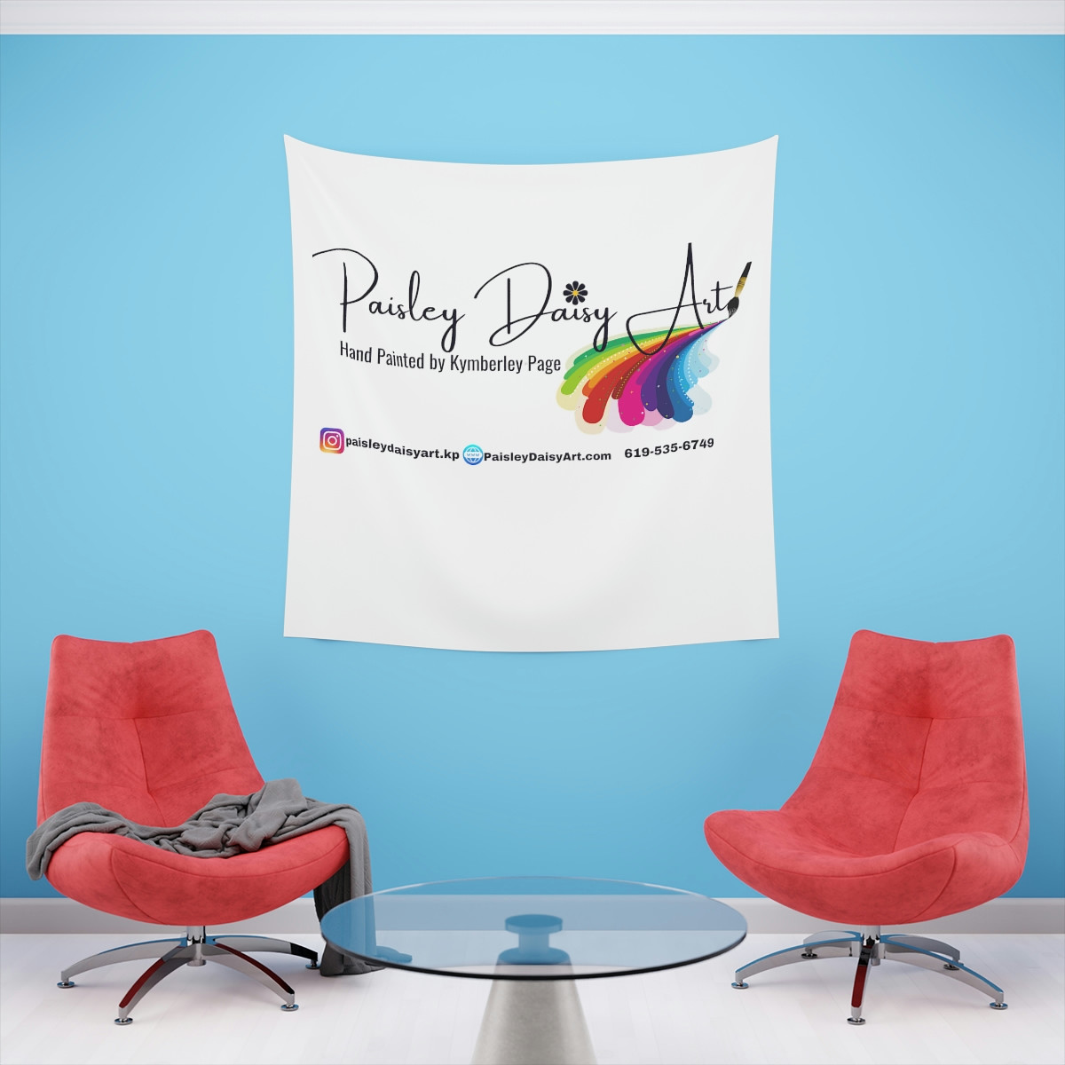 Printed Wall Tapestry