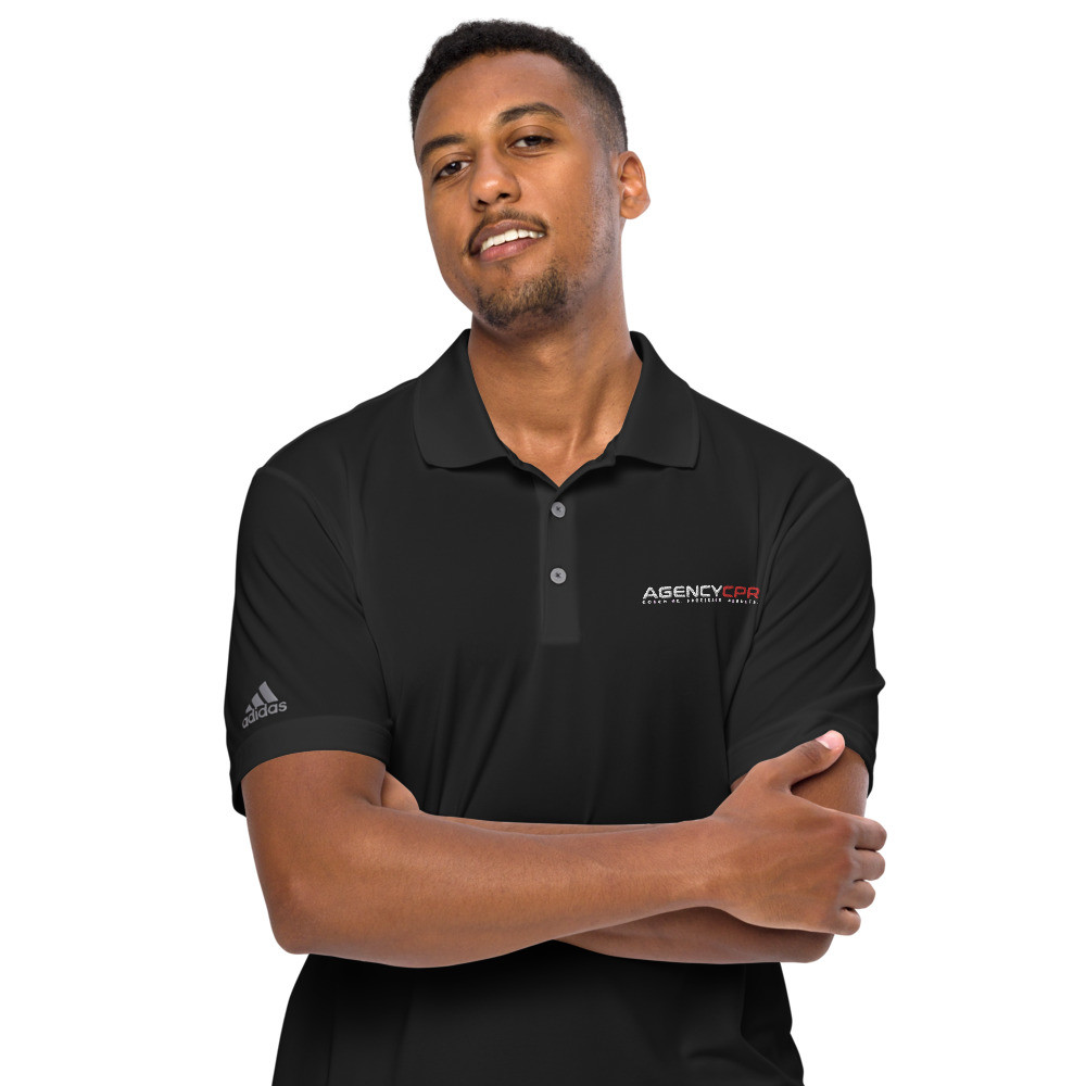 adidas performance polo shirt White Logo