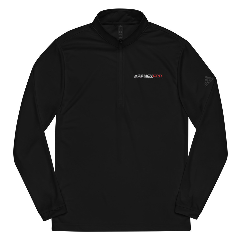 Quarter zip pullover White Logo
