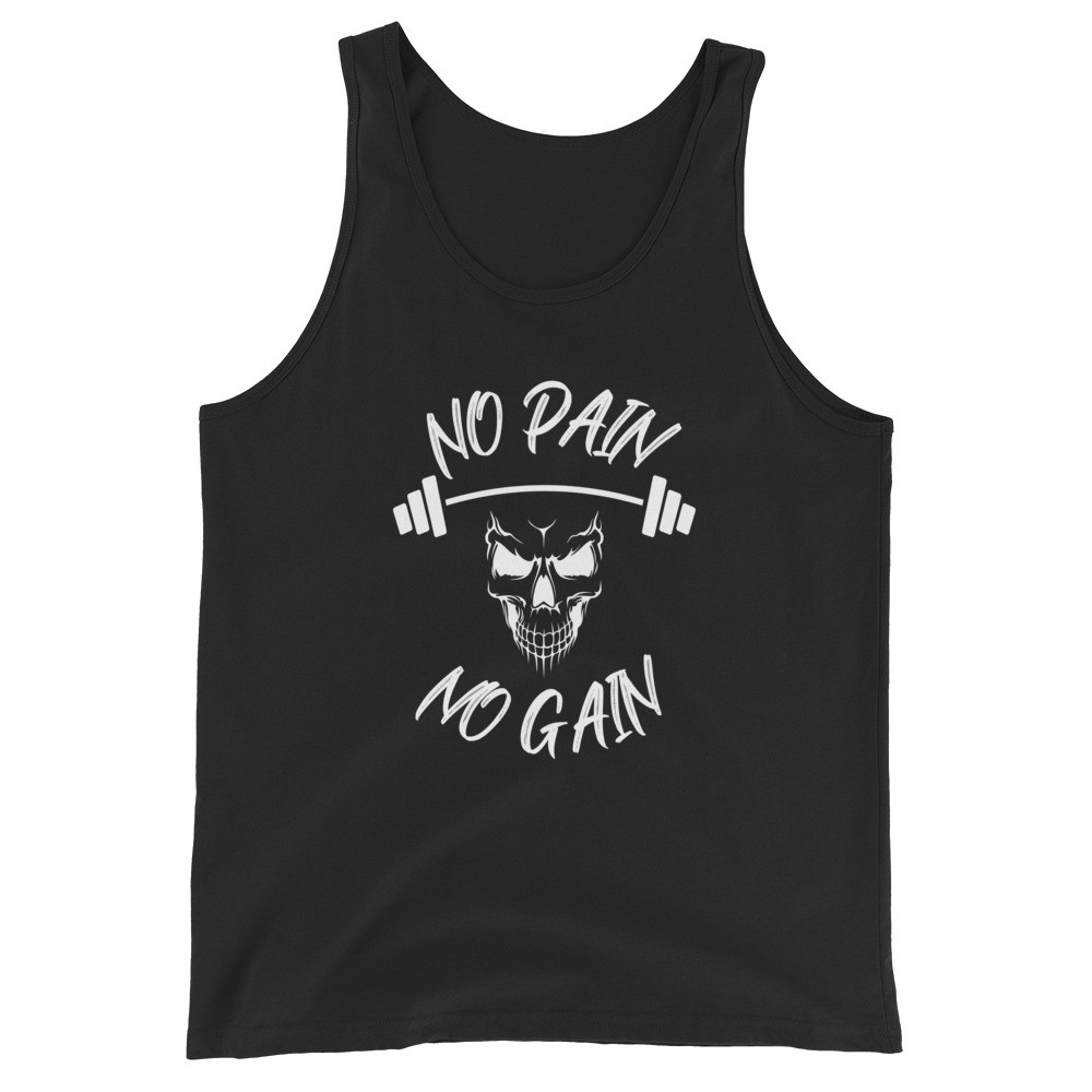 No Pain No Gain Unisex Tank Top