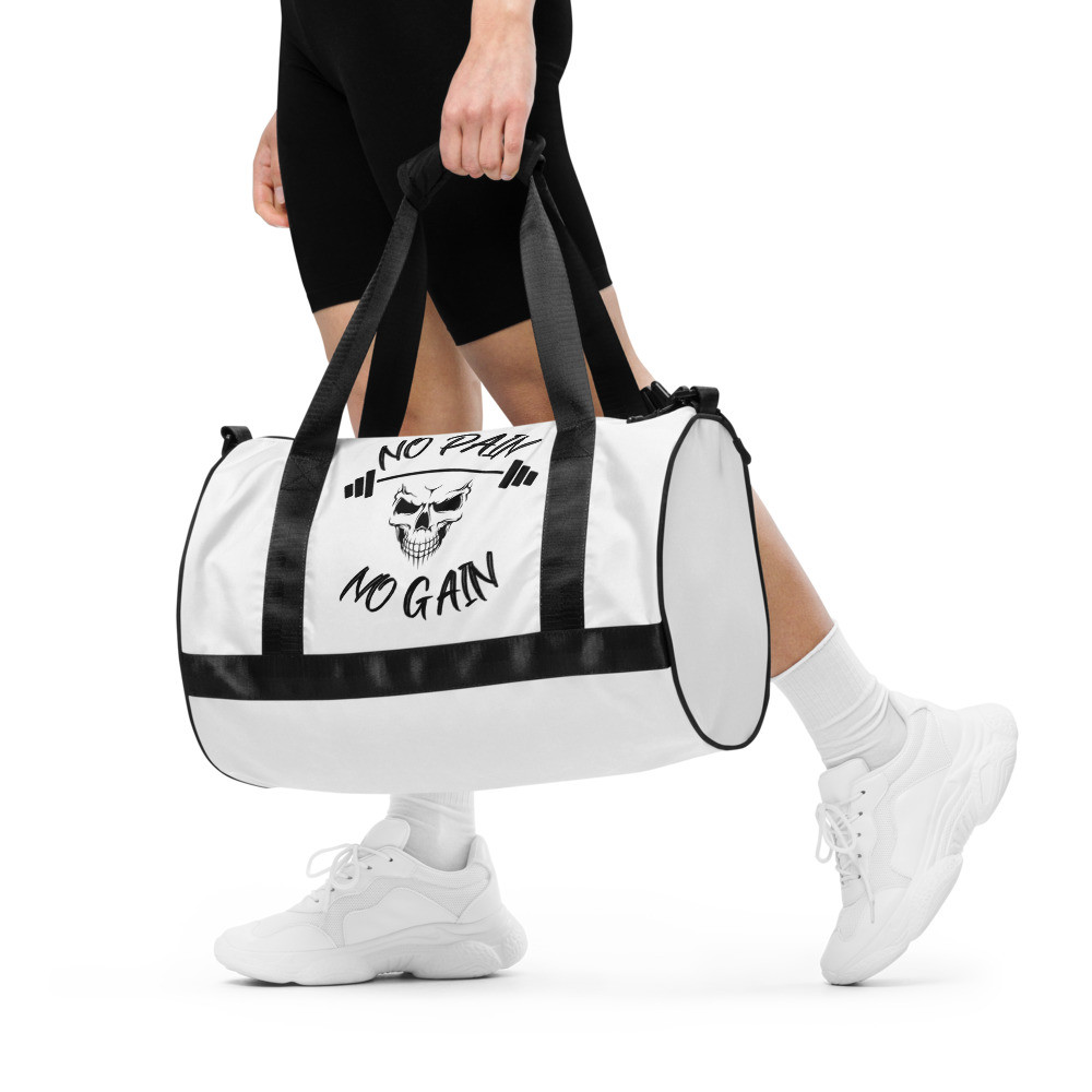 No Pain No Gain gym bag