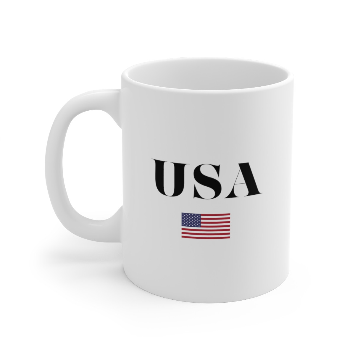 USA Flag Ceramic Mug 11oz