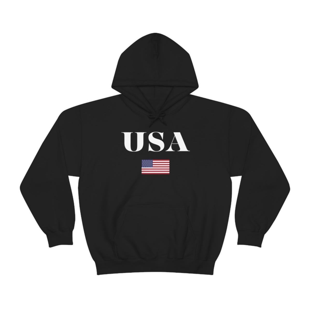 USA Flag Unisex Heavy Blend™ Hooded Sweatshirt