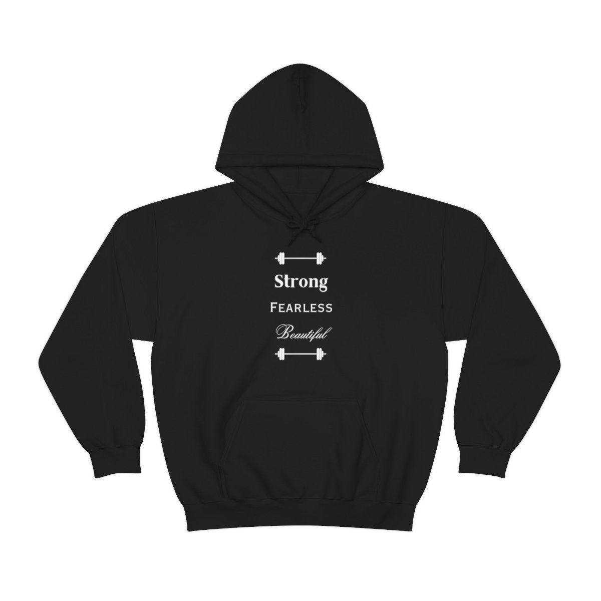 Strong Fearless Beautiful Unisex Heavy Blend™ Hooded Sweatshirt