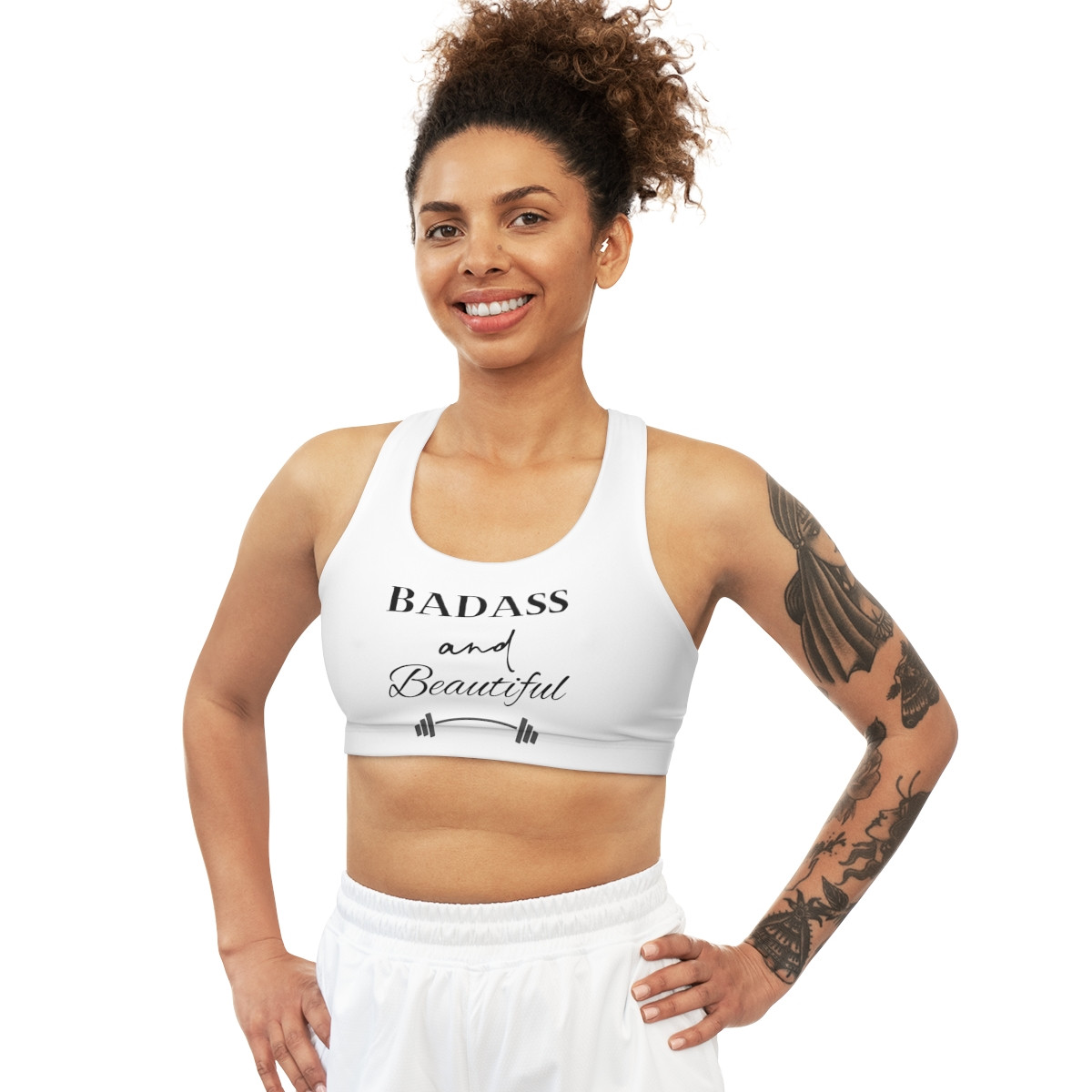Badass and Beautiful Seamless Sports Bra
