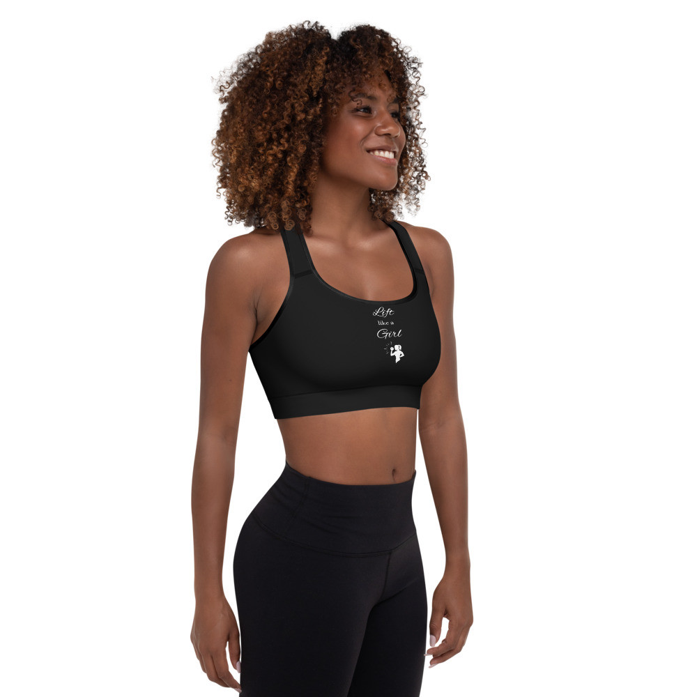 Lift Like a Girl Padded Sports Bra