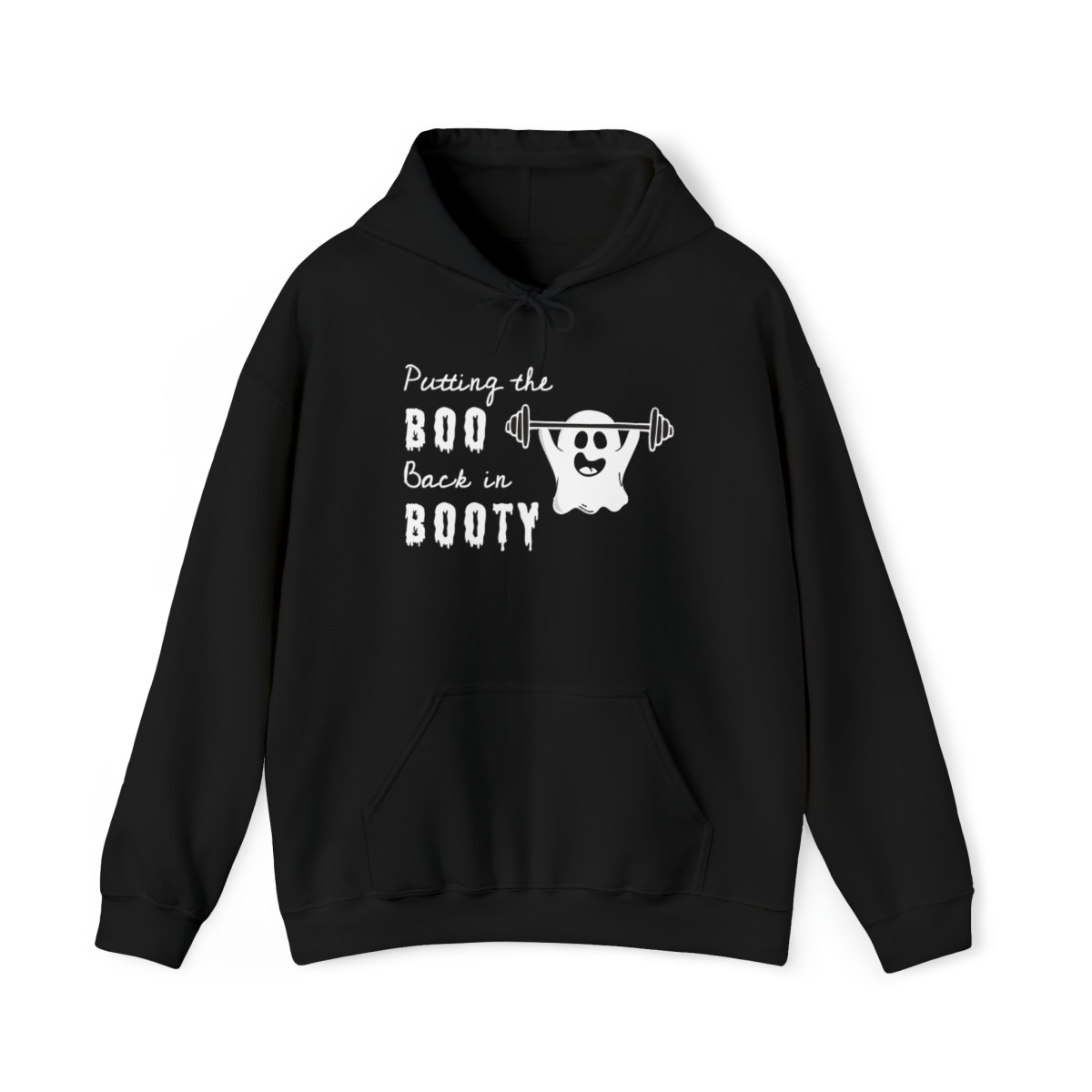 Putting the Boo Back in Booty Halloween Unisex Heavy Blend™ Hooded Sweatshirt