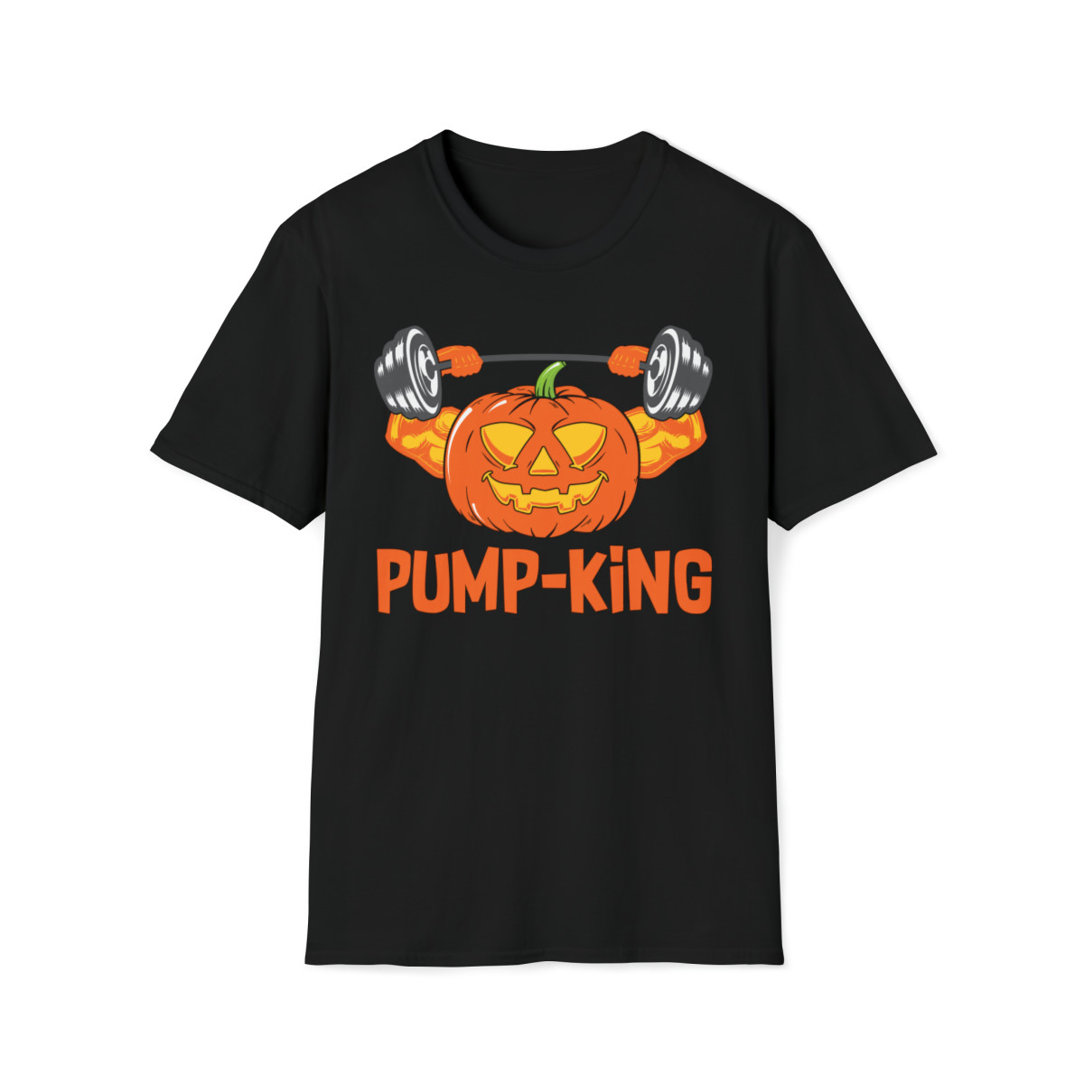 Pump-King Halloween Fitness Unisex Softstyle T-Shirt