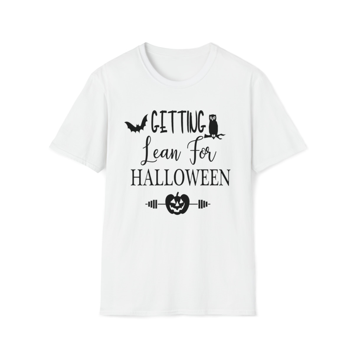 Getting Lean for Halloween Fitness Unisex Softstyle T-Shirt