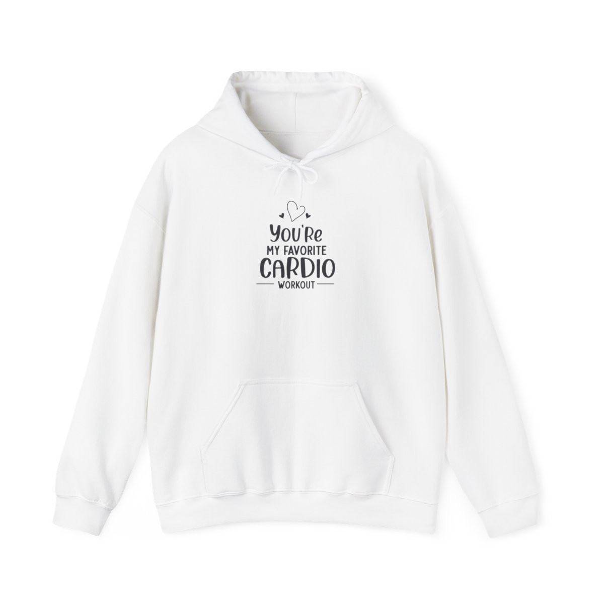 Youre My Favorite Cardio Unisex Heavy Blend™ Hooded Sweatshirt Valentine