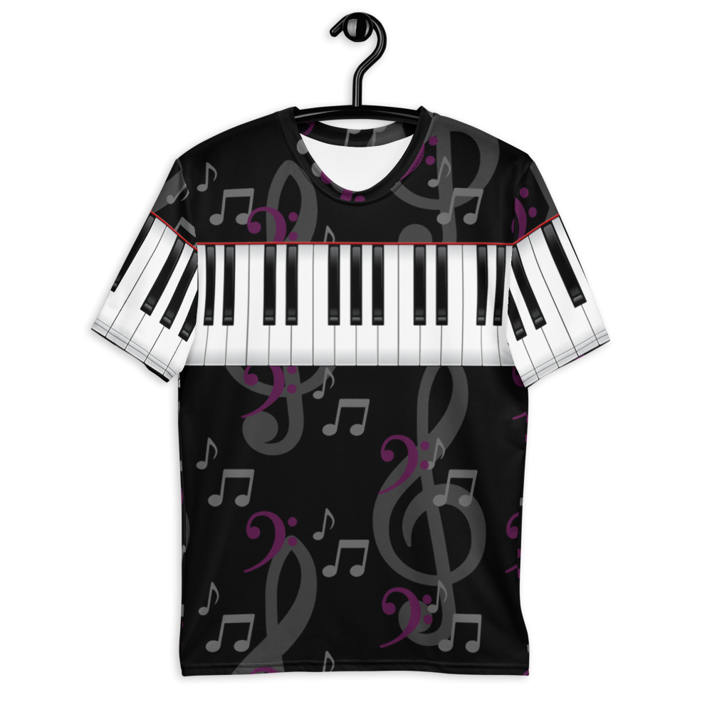 Key Notes to Success Men's Black t-shirt copy