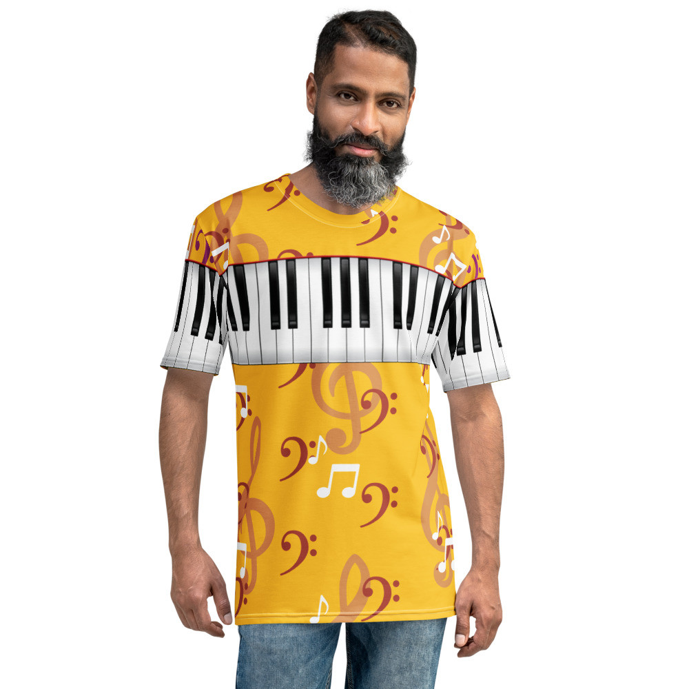 Key Notes to Success Men's Yellow Gold t-shirt copy
