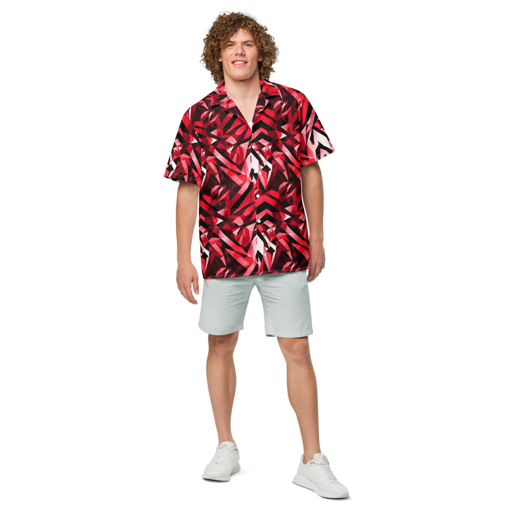 Berry Unisex button shirt