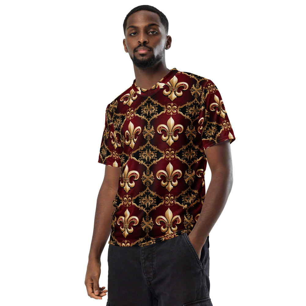 Fleur De Lis 01 unisex sports jersey